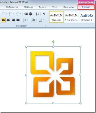 Cambiare il layout dell'immagine in Word 2010