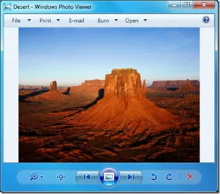 Visor de fotos de Windows 7 para Windows 7