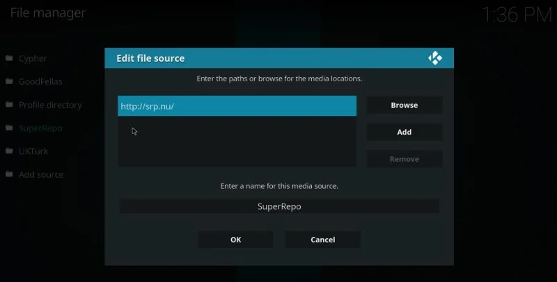 Как установить репозиторий SuperRepo на Kodi