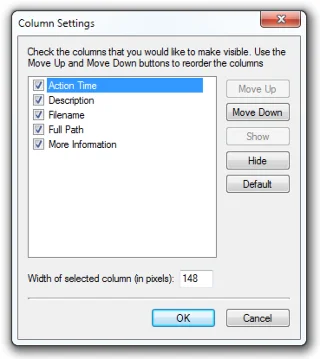 使用 LastActivityView 查看您電腦上執行的所有操作的日誌