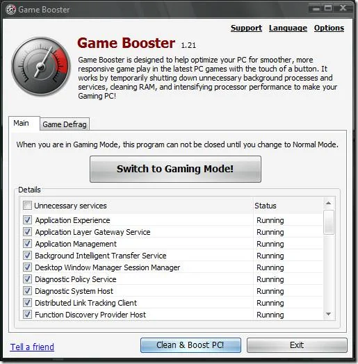 Game Booster – Aumenta la velocità del tuo gioco