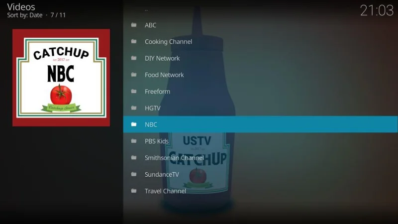 Дополнение USTVcatchup для Kodi — как установить USTVcatchup на Kodi
