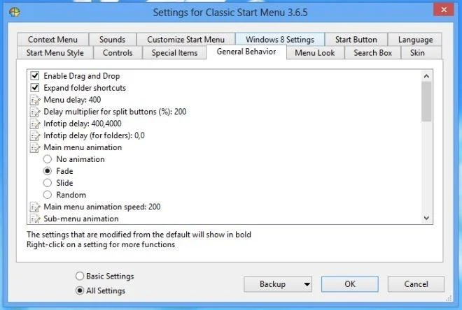 Cómo obtener el menú Inicio clásico y deshabilitar la pantalla de Inicio en tabletas con Windows RT
