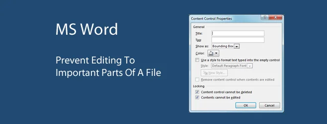 Evitar que otros editen partes importantes de un archivo de Word compartido