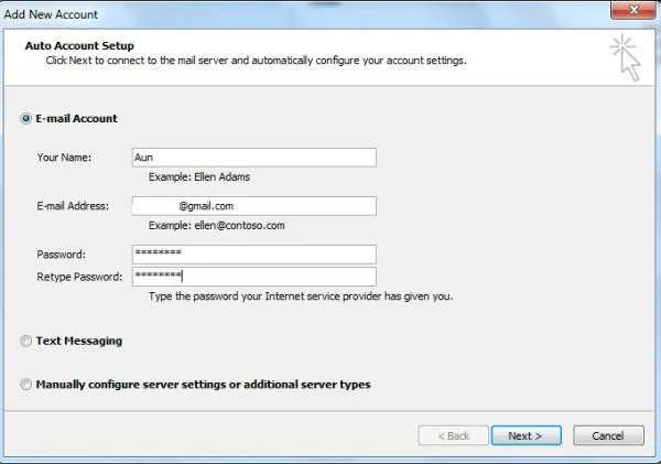 So konfigurieren Sie ein GMail-Konto mit Microsoft Outlook 2010