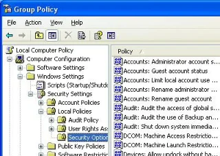 Evitar el cierre de sesión y el apagado de una computadora con Windows XP