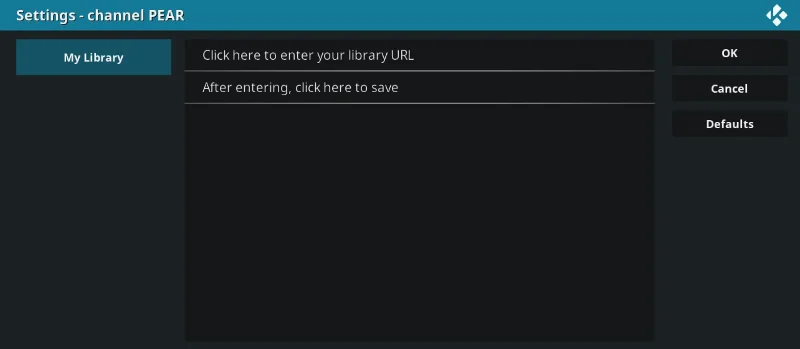 Componente aggiuntivo Channel Pear Kodi, tutorial di installazione e scoperta