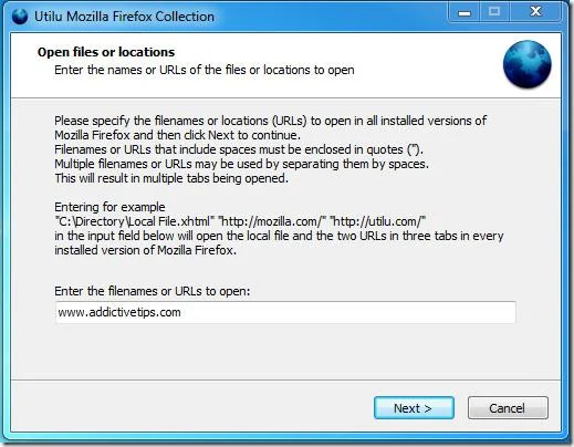 使用 Utilu Mozilla Firefox Collection 安裝多個版本的 Firefox