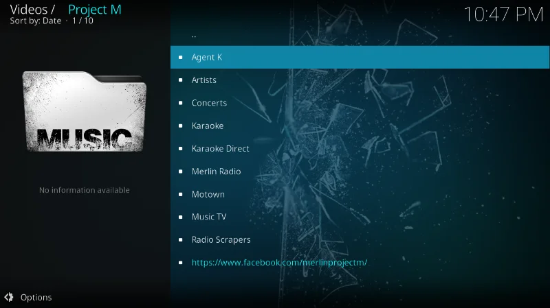 Project M Add-on für Kodi – Installation und Funktionen