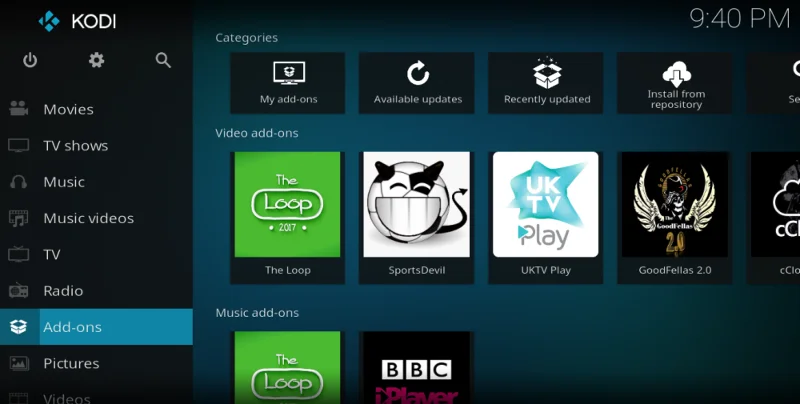 DailyMotion Kodi-Addon: Installation und Kurzanleitung