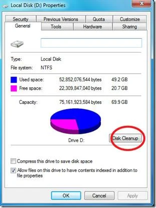 6 maneras de liberar espacio en disco en Windows 7