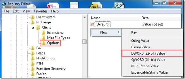 Outlook 2010: восстановление удаленных писем