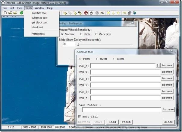 PfmPad: Visor de imágenes avanzado para investigadores gráficos