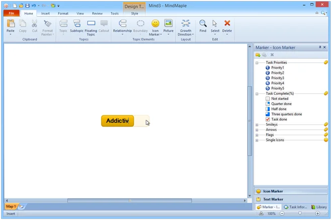 MindMaple è uno strumento di mappe mentali per Windows e iOS con accesso multi-PC