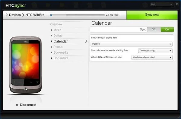 HTC Wildfire 用の HTCSync をダウンロードしてインストールする方法