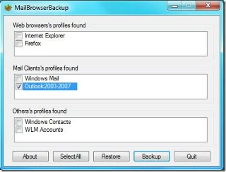Резервное копирование Microsoft Office Outlook 2010