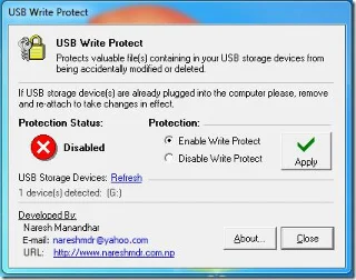 Proteja los archivos de su USB contra borrados y modificaciones accidentales