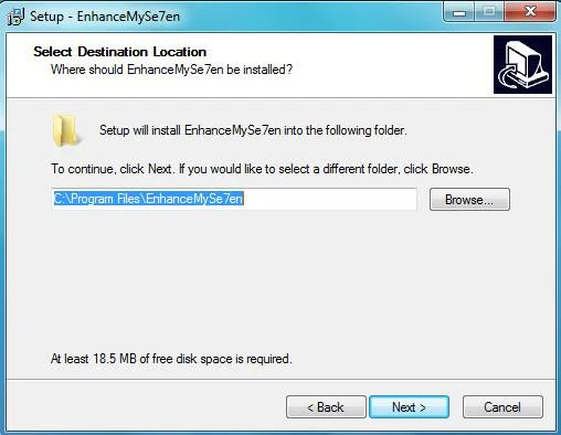 Optimice su Windows 7 con EnhanceMySe7en