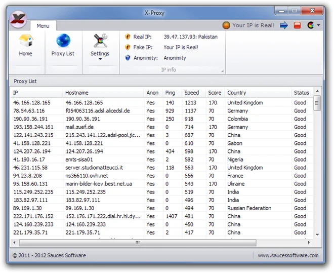 X-Proxy: il modo in un clic per falsificare il tuo indirizzo IP e accedere a contenuti Web bloccati