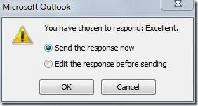 Senden und Empfangen von Umfrageergebnissen in Outlook 2010