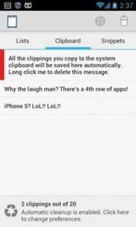 Elenco di app gratuite a tema Holo per Android