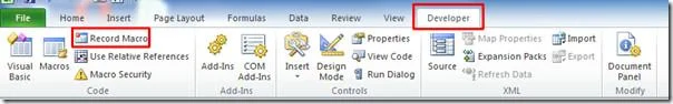 Excel 2010: utilizzo delle macro tramite pulsanti