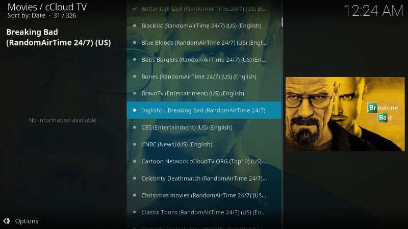 Дополнение CCloud TV для Kodi — установка и пошаговое руководство