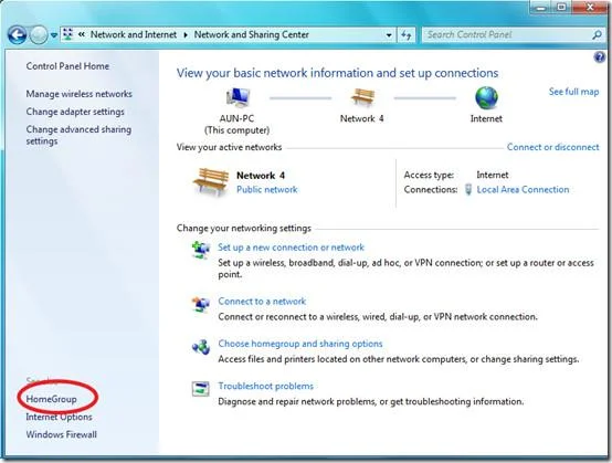 Centro de redes y recursos compartidos de Windows 7: ¿Qué hay de nuevo?