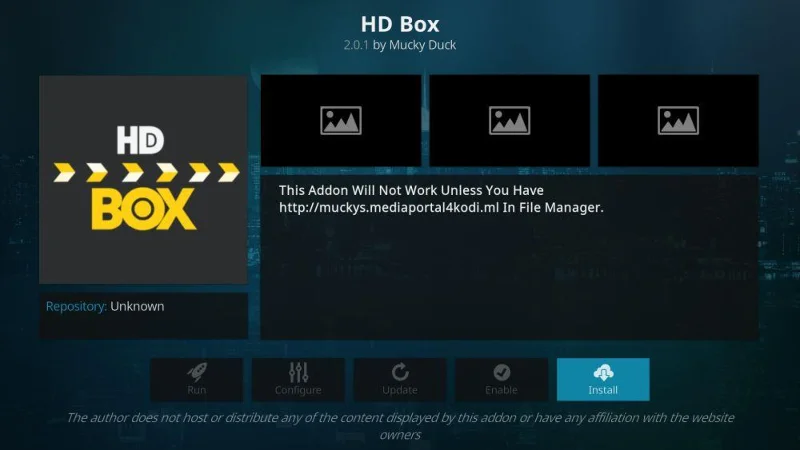 HD Box Kodi-Add-on: HD-Filme auf Kodi streamen, Installationsanleitung