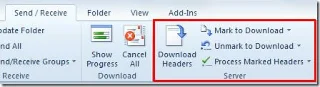 Outlook 2010 – Übersicht zum Senden/Empfangen