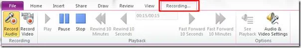Запись аудио и видео в Office OneNote 2010