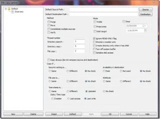 Microsoft RichCopy è linterfaccia grafica per RoboCopy e altro ancora