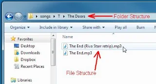Mp3 Folder Structure Maker organiza pistas de música usando metaetiquetas
