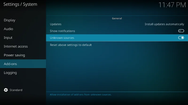 Componente aggiuntivo Nemesis Kodi: come installare Nemesis su Kodi
