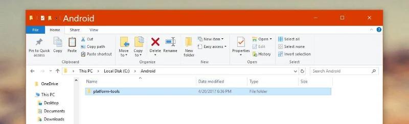 如何取得 Fastboot 和 ADB 工具的系統存取權限 [Windows]