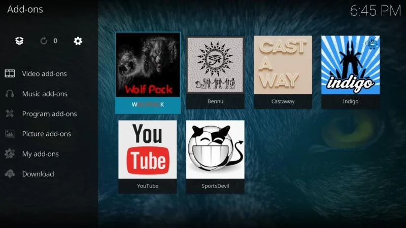 Wolfpack Kodi Add-on – So installieren Sie das Wolfpack Add-on und Repository