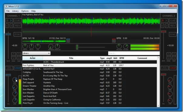 Mixxxは素晴らしいDJ音楽ミキサーソフトウェアです