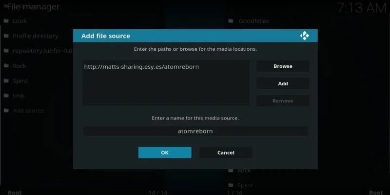 Atom Reborn Kodi Add-on – Installation und Funktionen