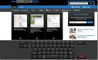 Kylo: Navegador web para televisores HD de gran tamaño
