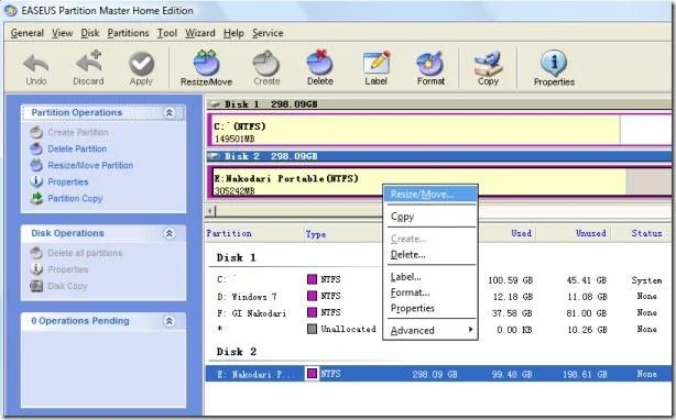 如何在 Windows 中調整分割區大小並移動分割區而不遺失數據 如何在 Windows 中調整分割區大小並移動分割區而不遺失數據