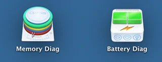 Memory Diag e Battery Diag sono due semplici app di monitoraggio del sistema [Mac]