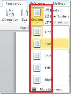 Office Word 2010 Format/Formatierung