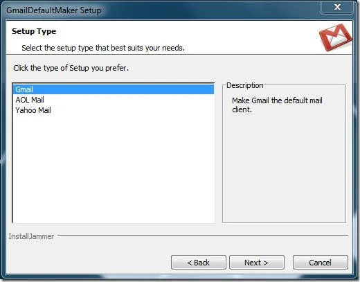 將 GMail、Yahoo、AOL 設為您的預設 MailTo：客戶端 [Windows]