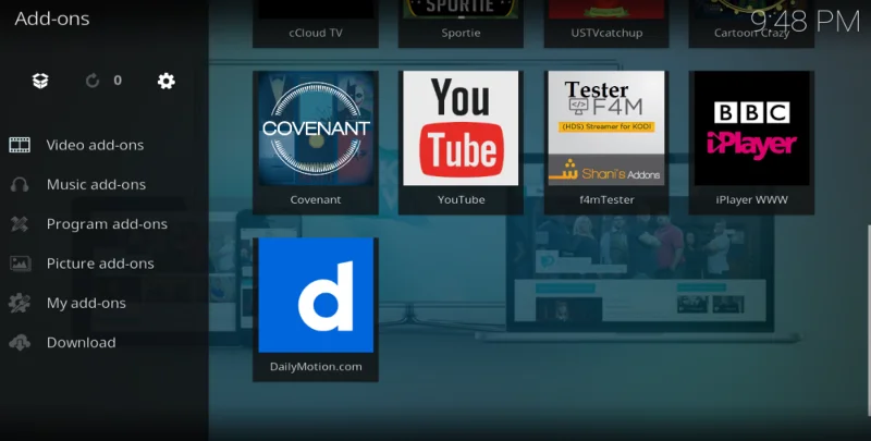 DailyMotion Kodi-Addon: Installation und Kurzanleitung