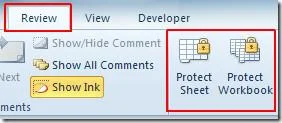 Excel 2010: Tabellenkalkulation mit Kennwort schützen