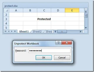 Excel 2010: Tabellenkalkulation mit Kennwort schützen