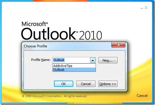Outlook 2010-Profil: Ein grundlegender Leitfaden