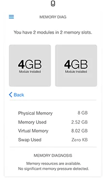 Memory Diag e Battery Diag sono due semplici app di monitoraggio del sistema [Mac]