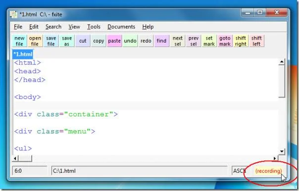Fxite: un editor de texto personalizable y completo con compatibilidad con macros