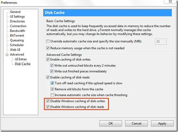 Solución para uTorrent en Windows 7